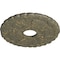 Ekena Millwork Kendall Train Station Medallion (Canopies up to 3 7/8"), 18 1/2"OD x 3 7/8"ID x 1"P, Witch Hazel CM18KDWHC - alternate 2